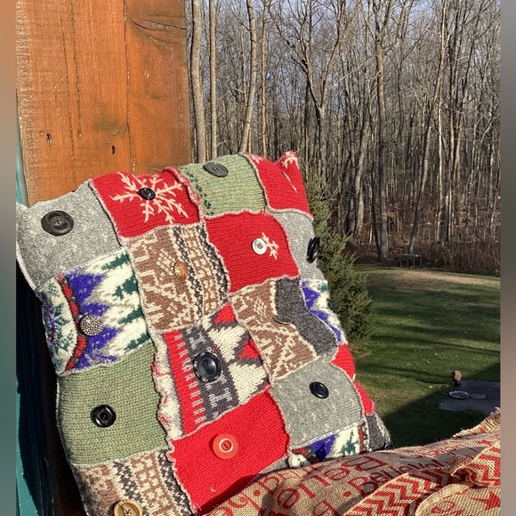 🇳🇴 Vintage Wool Cardigan Nordic/Fair Isle Sz M/LG - Picture 7 of 16